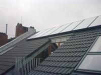 Solartechnik - Einbau einer Photovoltaikanlage auf einem Steildach