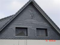 Fassadenbau - Eindeckung einer Fassade mit Schiefer